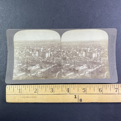 Washington D.C. City View Stereoview Antique c1905 Y14402