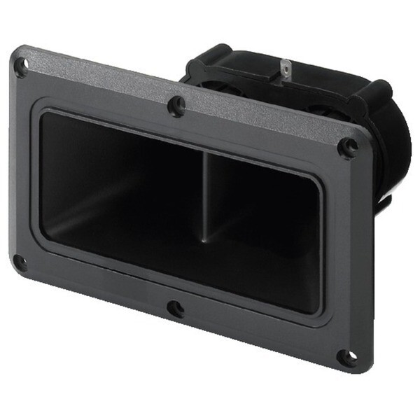 MPT-177 Monacor Tweeter piezoelettrico doppio tromba rettangolare piezo MPT177