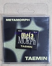 TAEMIN SOLO CONCERT - METAMORPH SHINee OFFICIAL MD BADGE [LOGO ver.] NEW