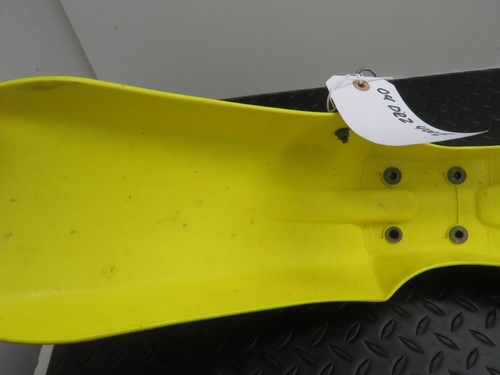 00-04 SUZUKI DRZ 400 DRZ 400E OEM FACTORY PLASTIC FRONT FENDER GOOD! - Bild 11 von 13