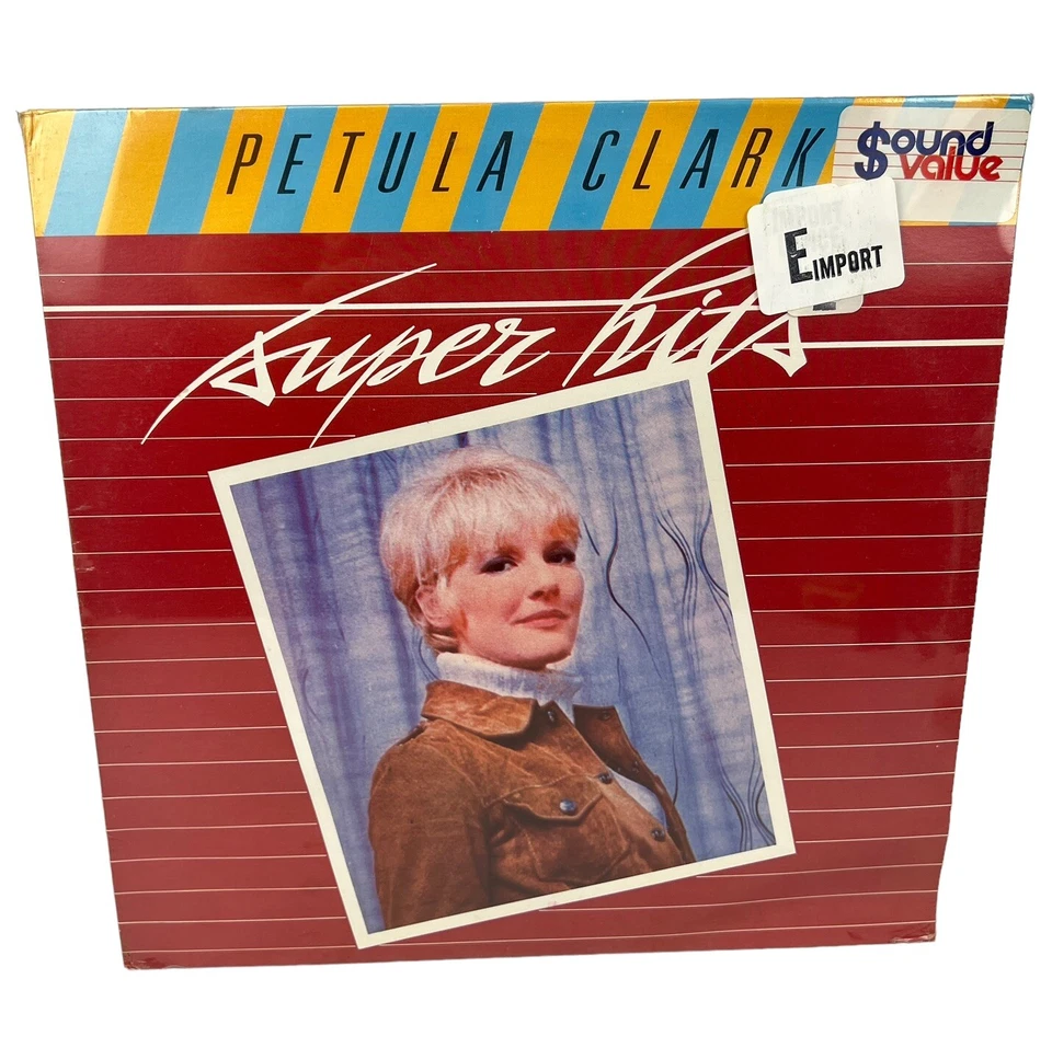 SEALED! Petula Clark SUPER HITS Compilation NEW ZEALAND IMPORT LP 1986 AXIS 92 - Image 3 of 4