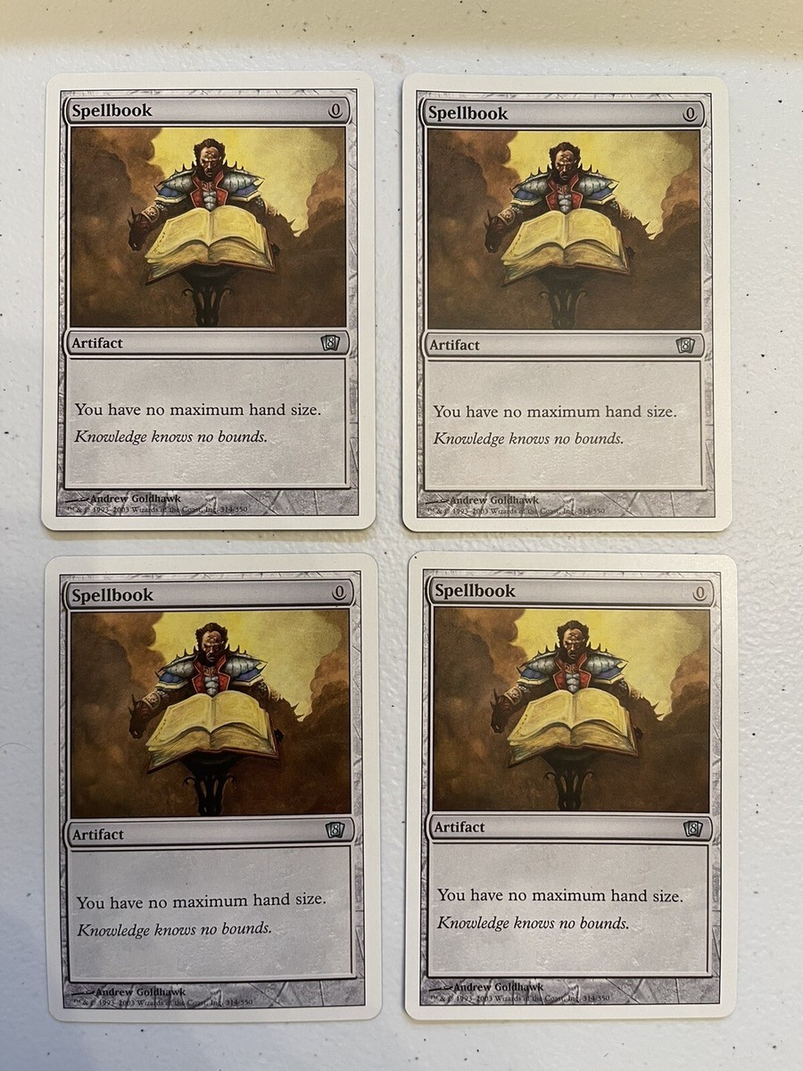 Spellbook X4 - 8th Edition - MTG - Magic the Gathering | eBay