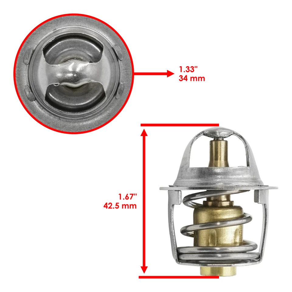Termostato para Polaris Sportsman 600 2004 2005 Foto 2 de 4