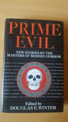 PRIME EVIL MASTERS OF MODERN HORROR HERAUSGEGEBEN VON DOUGLAS WINTER SELTENES GEBUNDENES BUCH