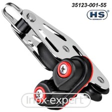 HS Violin-Klemmblock, Tau 6 mm Bügel abnehmbar Schotklemme HT08