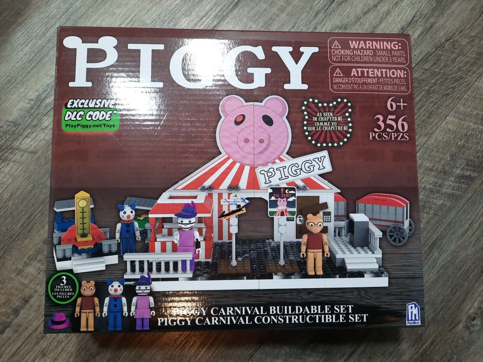 2020 Phatmojo - PIGGY (Roblox) Carnival Buildable Set w/ DLC Code (356 –  Trends Elite