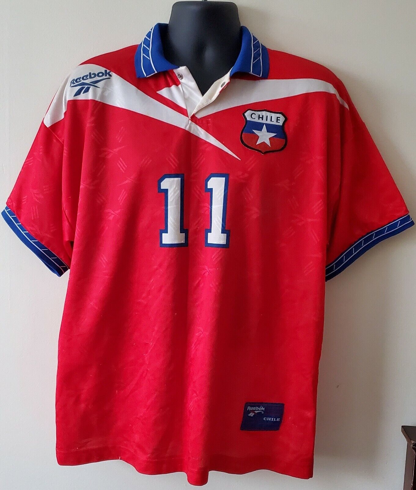 Camiseta 2020/21 Chile futebol Home - Marcelo Salas