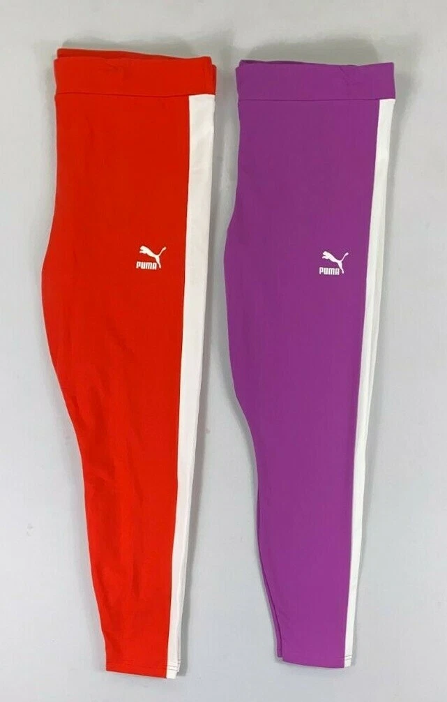 Women's Puma Plus Size Tight Fit Iconic Legging Pants NEW