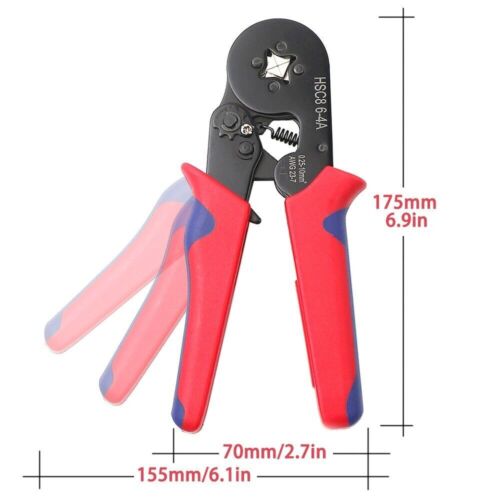 0.25-10mm² Wire Crimper Cable Plier Terminal Anderson Plug Lug Crimping Tool AU - Picture 3 of 7