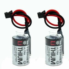 US SHIPPING 2pcs ER3V JZSP-BA01 3.6V 1000mAh PLC Lithium Battery for Yaskawa PLC