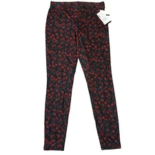 Utopia By Hue Womens Medium 8-10 Wallpaper Thistle Jean Leggings Skinny