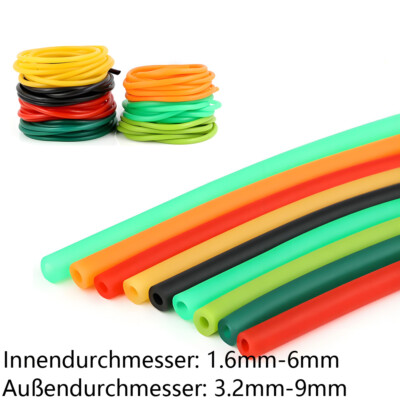 Hochelastischer Gummischlauch Bunt Natürlicher Latexschlauch Für Angeln / Sport