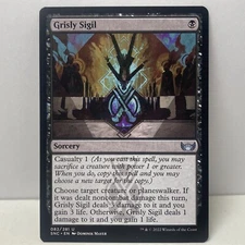 Grisly Sigil (082) Streets Of New Capenna SNC MTG Magic The Gathering