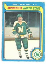 1979-80 79/80 O-Pee-Chee OPC hockey card Brad Maxwell #231 Fair-Good