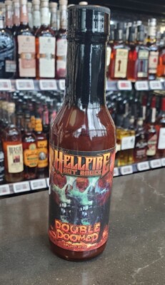 DOUBLE DOOMED by HELLFIRE 16 MILLION SCOVILLE   UNITS WORLD'S HOTTEST 