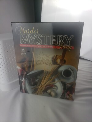 Murder Mystery Party Pasta, Passion & Pistols - Bepuzzled Dinner Party Game New