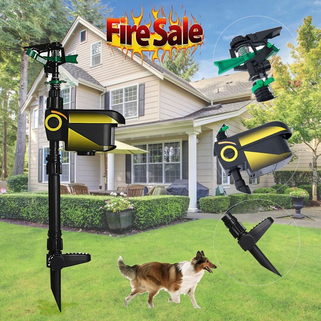 motion sensor sprinkler for dogs