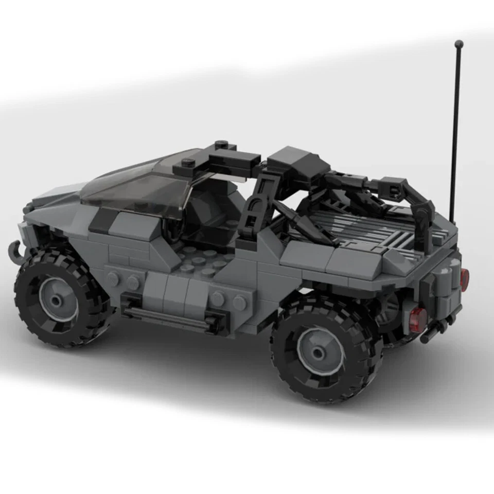 MOC: Futuristic Combat Military Light Utility Vehicle Model 266 Pieces - Image 2 of 4