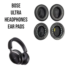 Bose QuietComfort Ultra Ear Pads Cushion Replacement (Black) - Parts