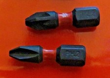 MILWAUKEE SHOCKWAVE TORSION PZ2 AND PH2 IMPACT SCREWDRIVER BIT