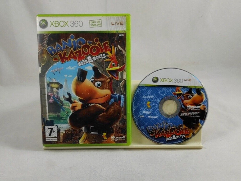 BANJO KAZOOIE NUTS & BOLTS Xbox 360 Case and Disc