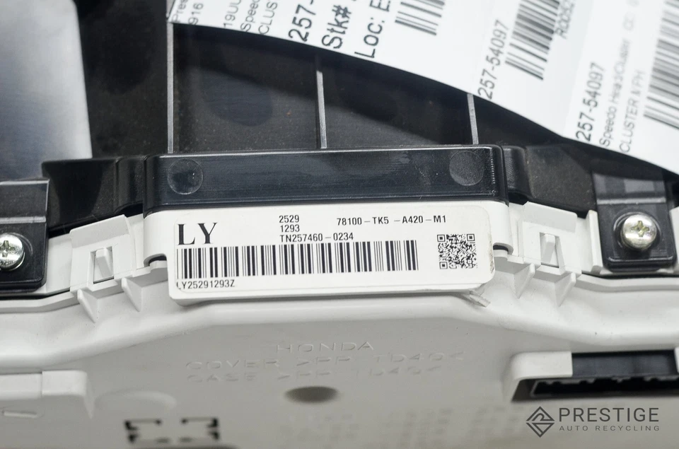 Cuadro de instrumentos ACURA TL 2010 78100-TK5-A420 OEM Foto 4 de 4