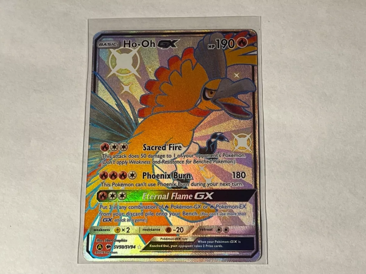 Ho-Oh GX Hidden Fates Shiny Vault PSA 9 50812140