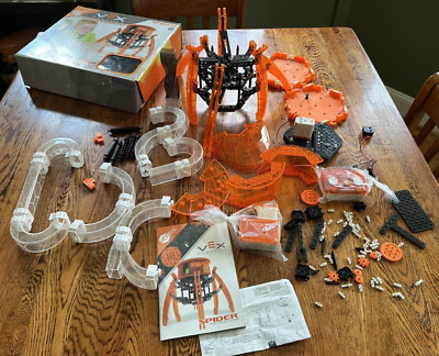 Vex Robotics Hex Bug Spider Robotic Construction Set Motorized Used-ish + extras