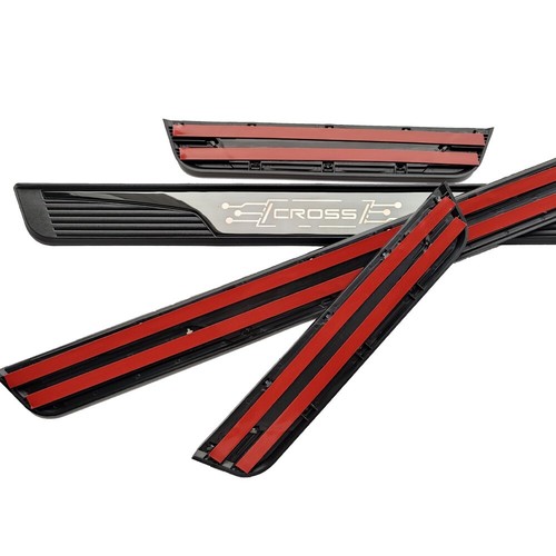 Accesorios para Opel Vauxhall Crossland X Accesorios Cubierta Protectora Alféizar Placa Raspada - Imagen 12 de 15