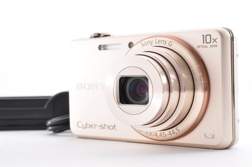 Sony Syber-Shot DSC-WX200 Gold Excellent+++ 18.2MP Compact Digital Camera Y0963