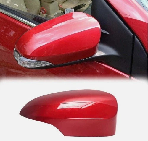 Red Right Passenger Side Rearview Mirror Cap Cover For Toyota Corolla 2014-2018