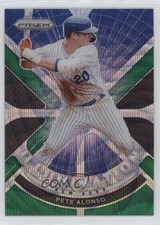 2021 Panini Prizm Illumination Green Wave Prizm Pete Alonso #IL-10 1fa0
