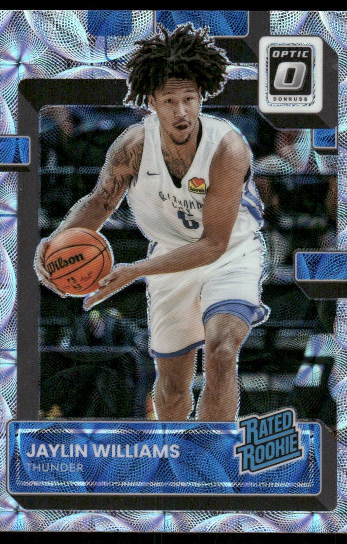 2022-23 Donruss Optic #246 Jaylin Williams #246 Premium #/249