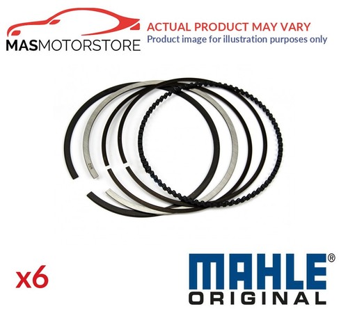 MOTOR KOLBENRING SATZ MAHLE ORIGINAL 002 19 N0 6-TEILIG A STD NEU OE ERSATZ