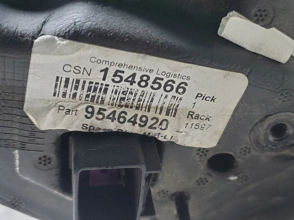 Espejo retrovisor lateral para conductor Chevy Cruze 2012 Power Limited OEM 19258657 Foto 4 de 4