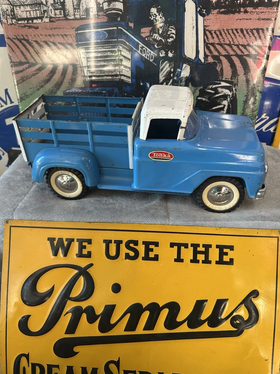 Tonka Blue 1960 Vehicle Year Vintage Manufacture Diecast Cars