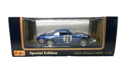 Maisto 1:18 Dream Classics Alpine Renault 1600s (1971) Special Edition NOS w/Box