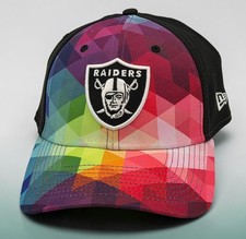 Las Vegas Raiders New Era 2023 NFL Crucial Catch 39THIRTY Flex Size L/XL Hat Cap