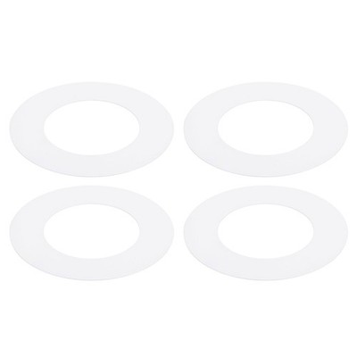 Awclub Goof Trim Ring For 6 Inch Recessed Can Lights 4 Pack Downlight Trim Ring
