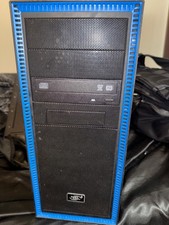 pc tower case with power supply and dvd playe...