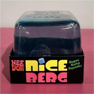 Nee Doh Blue Scented Gel Squeeze Ball Stress Reliever, Super Solid 3 in