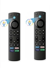 Replacement Voice Remote for Fire Sticks & Insignia/Toshiba/AMZ Smart TVs 2 Pack