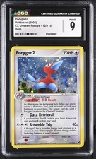 CGC 9 MINT Porygon2 2005 EX Unseen Forces 12/115 Holo Pokemon Card on eBay