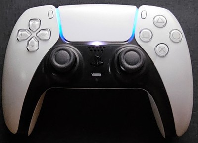 [UPGRADED] Sony PS5 Controller with TMR Joysticks (White)