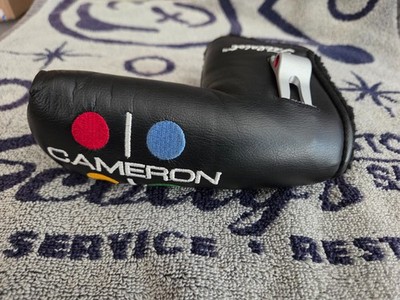 Rare Scotty Cameron Studio Style Newport Black Putter Headcover