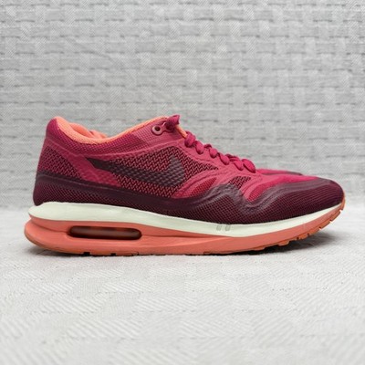 Nike Air Max Lunar 1 Fuschia Force Shoes Womens Size 8 Pink 654937-600