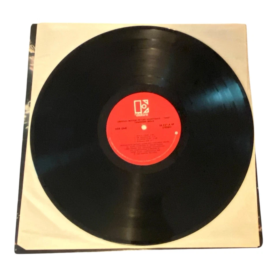 TANGERINE DREAM Thief Original Motion Picture Soundtrack LP Vinyl - James Caan - Image 3 of 4