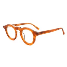 Trend Thick Acetate Frame Fashion Round Classic Reading Glasses Men Women