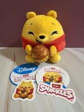 ZURU Snackles Disney Winnie the Pooh Mini Plush with Honey Pot 2023 SNACKLES