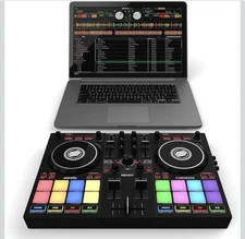 Reloop Compact Prep 2-Deck DJ Controller designed for Serato DJ Lite (included
